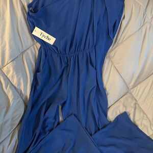 Tyche One shoulder jumpsuit